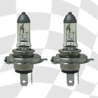 80W UPGRADE HALOGEN BULB CLEAR H4 (PAIR)