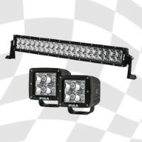 QUAD 20 inch CUBE LED LIGHTBAR, COMBO - 6000K, 120W. SINGLE